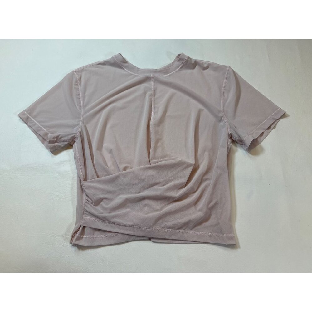 Lululemon Swiftly Relaxed Fit SS Shirt Size 6 Pale Mauve Lightweight (II269)
